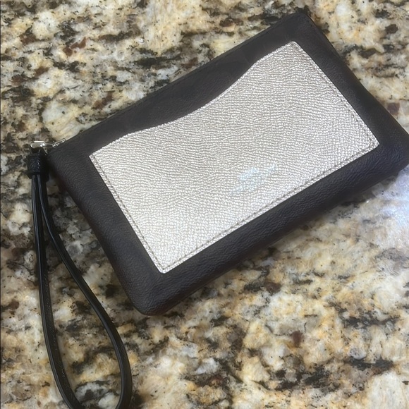 Coach Signature Monogram Wristlet - Picture 2 of 6